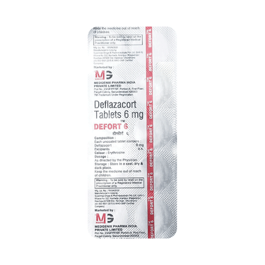Defort 6mg Tablet