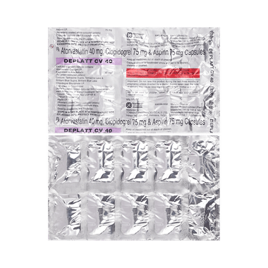 Deplatt CV 75mg/40mg/75mg Capsule