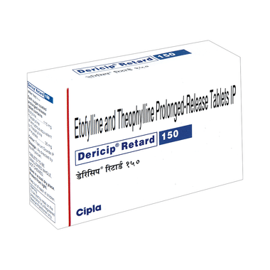 Dericip Retard 150 Tablet PR