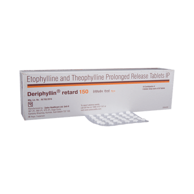 Deriphyllin Retard 150 Tablet PR