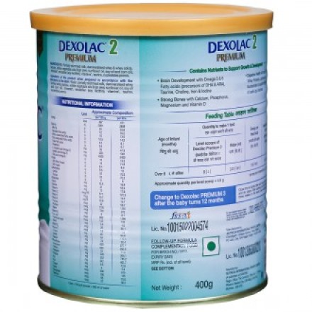 Dexolac Premium 2 Follow-Up Formula