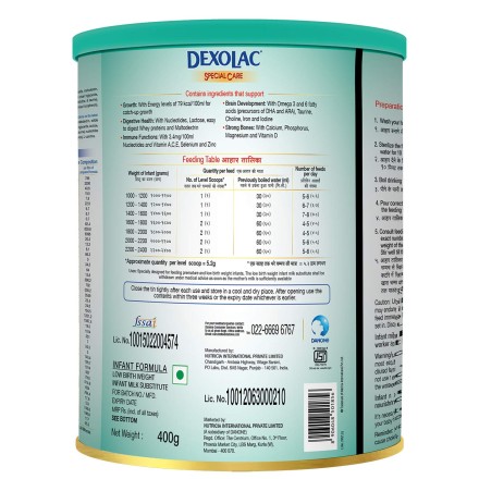 Dexolac Special Care Powder