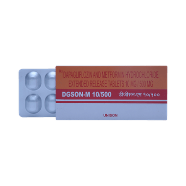 Dgson M 10mg/500mg Tablet