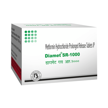 Diamet 1000mg Tablet SR