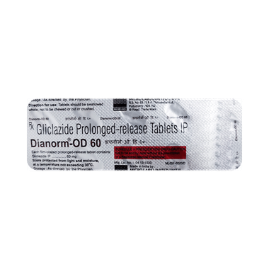 Dianorm-OD 60 Tablet PR