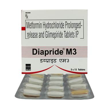 Diapride M3 Tablet PR
