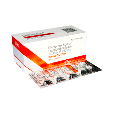 Divaa-OD 250 Tablet ER