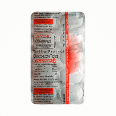 Dolofresh MR 100mg/325mg/250mg Tablet