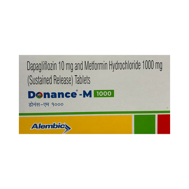 Donance M 10mg/1000mg Tablet SR
