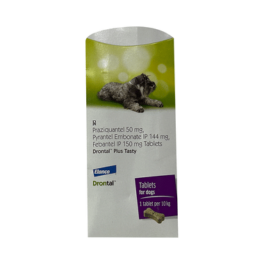 Image of Drontal Plus Tasty Deworming Pet Tablet