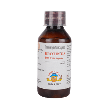 Drotin DS Oral Suspension Mango Sugar Free