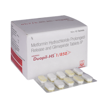 Duopil HS 1mg/850mg Tablet