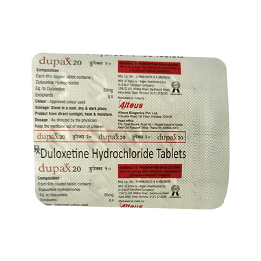 Dupax 20 Tablet