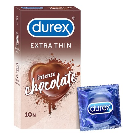 Durex Extra Thin Condom Intense Chocolate