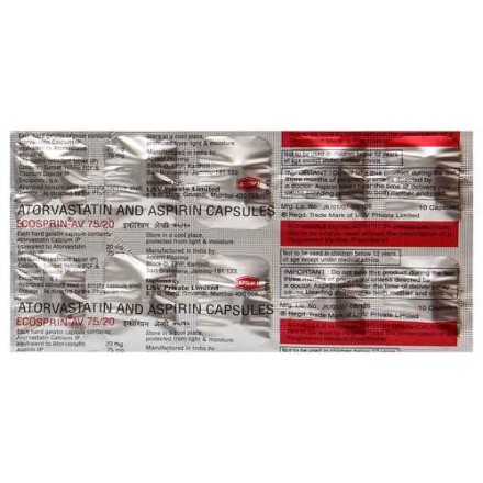 Ecosprin AV 75 20 Capsule