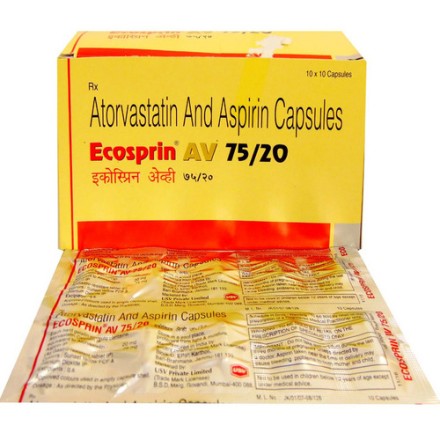 Ecosprin AV 75 20 Capsule