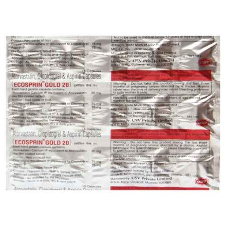 Ecosprin Gold 20 Capsule
