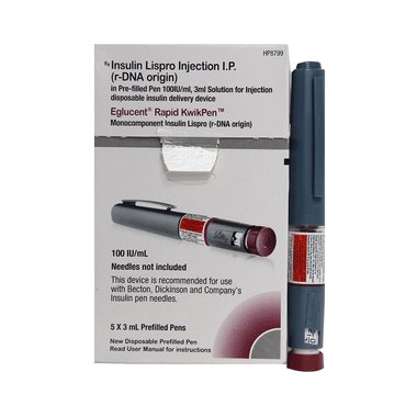 Eglucent Rapid 100IU/ml Kwikpen
