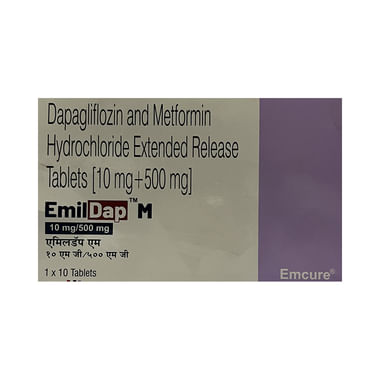 Emildap M 10mg/500mg Tablet ER