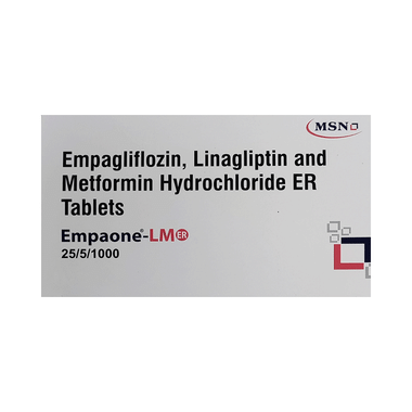 Empaone-LM ER 25/5/1000 Tablet