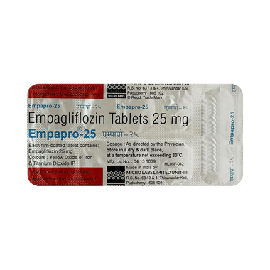 Image of Empapro 25 Tablet