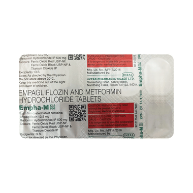 Empha-M 12.5/500 Tablet