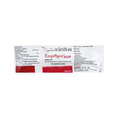Emprogest 8% Vaginal gel