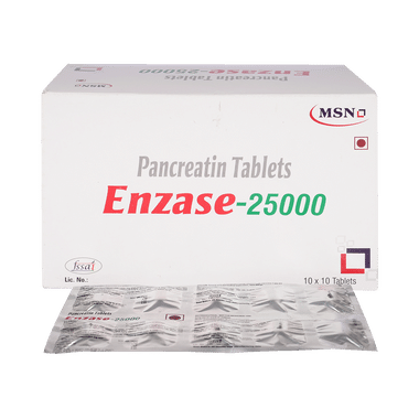 Enzase 25000 Tablet