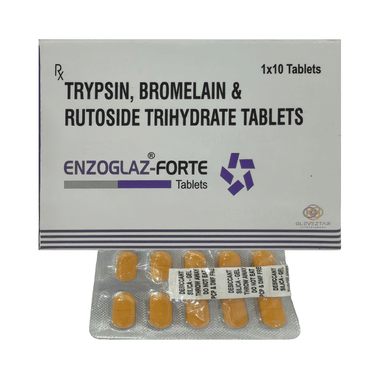 Enzoglaz Forte 180mg/96mg/200mg Tablet