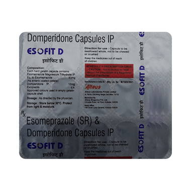 Esofit D 10mg/40mg Capsule SR