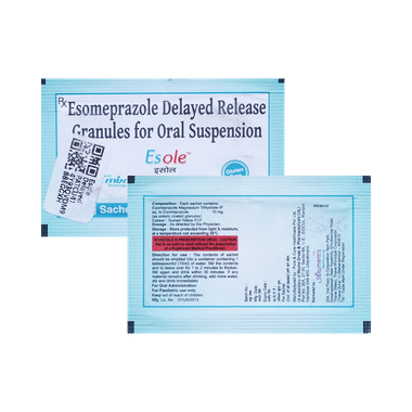 Esole Delayed Release Granules Gluten Free