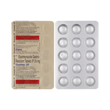 Esomac 20 Tablet