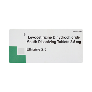 Ethizine 2.5 Tablet MD
