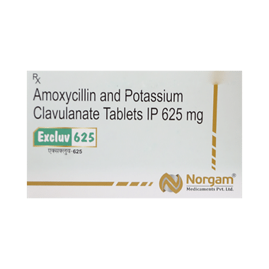 Excluv 625 Tablet