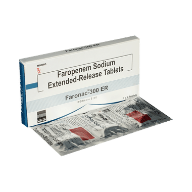 Faronac 300mg Tablet ER