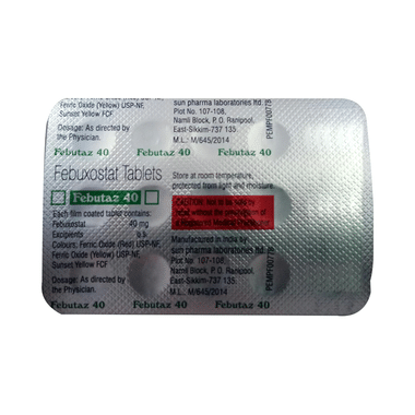 Febutaz 40 Tablet