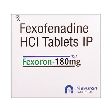Fexoron 180mg Tablet