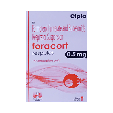 FORAcort 0.5mg Respules (2ml Each)