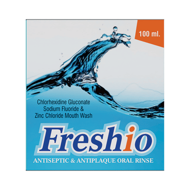 Freshio Antiseptic & Antiplaque Oral Rinse