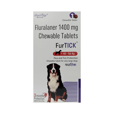 Image of FurTICK 1400mg Chewable Tablet >40-56kg