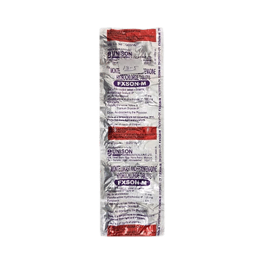 Fxson M 10mg/120mg Tablet