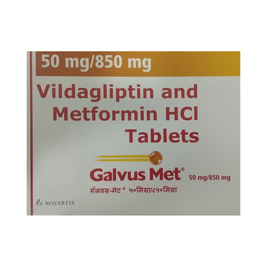 Galvus Met 50mg/850mg Tablet