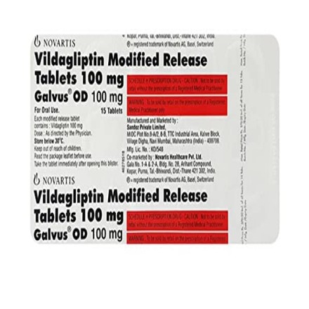 Galvus OD 100mg Tablet MR