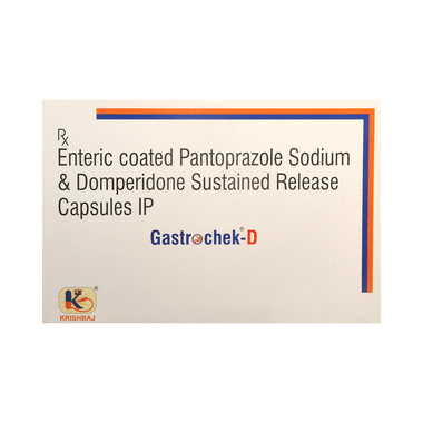 Image of Gastrochek D 30mg/40mg Capsule