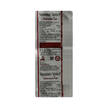 Image of Geevastin 40 Tablet