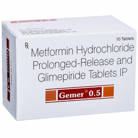 Gemer 0.5mg Tablet
