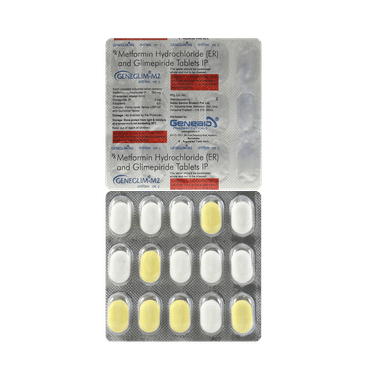 Image of Geneglim-M2 Tablet ER