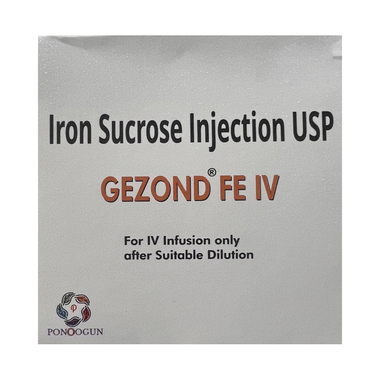 Fe Car Injection Gezond FE IV (5ml Each) Injection 5.0 injections in 1 box | GetOMeds