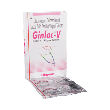 Ginlac-V Vaginal Tablet