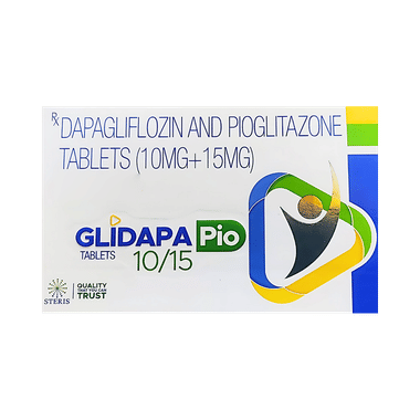 Image of Glidapa Pio 10/15 Tablet